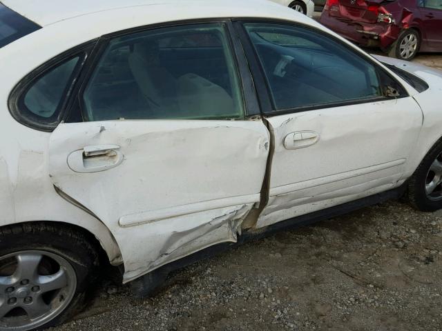 1FAFP53U86A189166 - 2006 FORD TAURUS SE WHITE photo 9