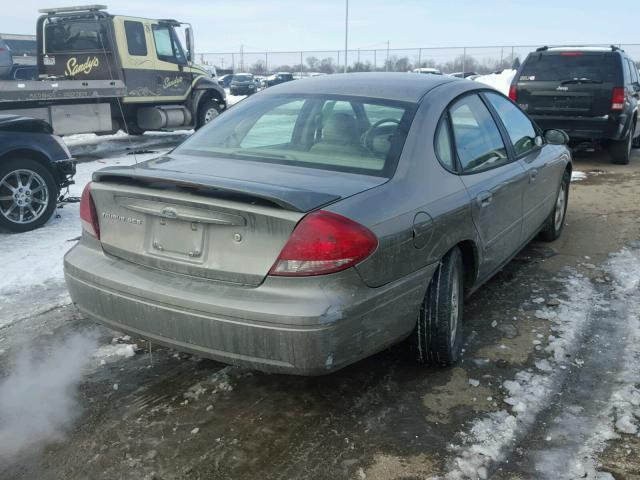 1FAFP55UX4A133370 - 2004 FORD TAURUS SES GRAY photo 4