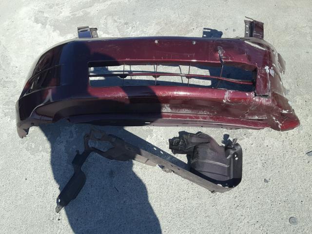 JHMCP26308C039640 - 2008 HONDA ACCORD LX MAROON photo 9