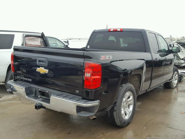 1GCRCREC4EZ243433 - 2014 CHEVROLET SILVERADO BLACK photo 4