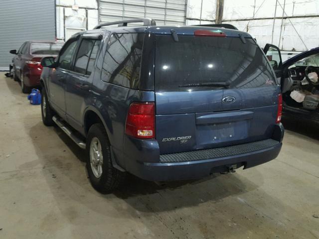 1FMZU73K84ZA91226 - 2004 FORD EXPLORER X BLUE photo 3