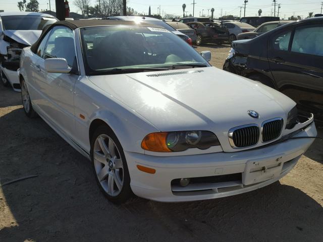 WBABS33491JY53119 - 2001 BMW 325 CI WHITE photo 1