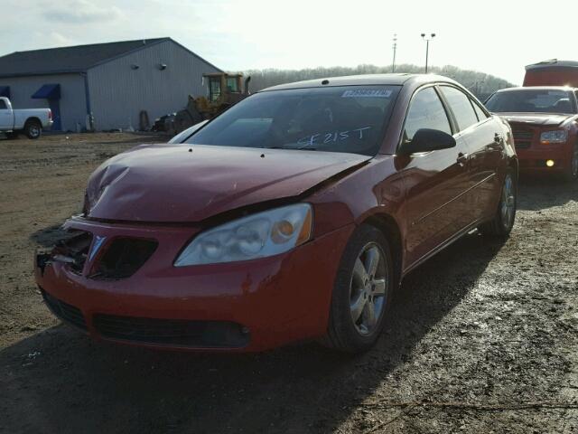 1G2ZH558364186179 - 2006 PONTIAC G6 GT RED photo 2