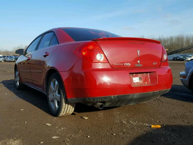 1G2ZH558364186179 - 2006 PONTIAC G6 GT RED photo 3