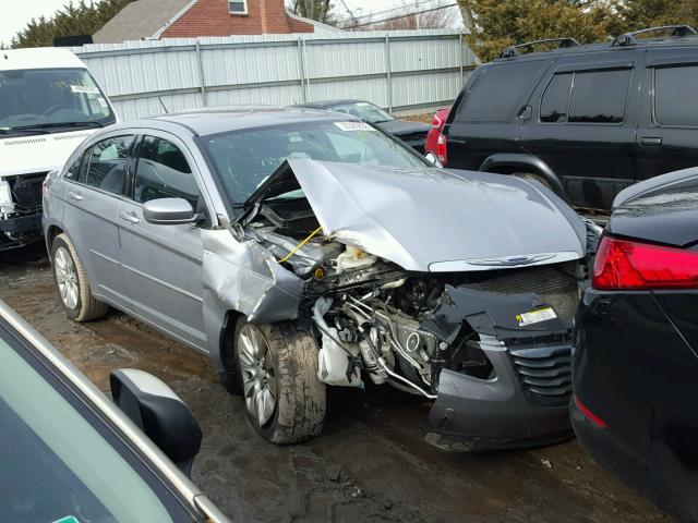 1C3CCBAB1DN636150 - 2013 CHRYSLER 200 LX SILVER photo 1