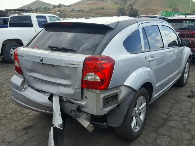 1B3CB4HA4AD630658 - 2010 DODGE CALIBER SX SILVER photo 4