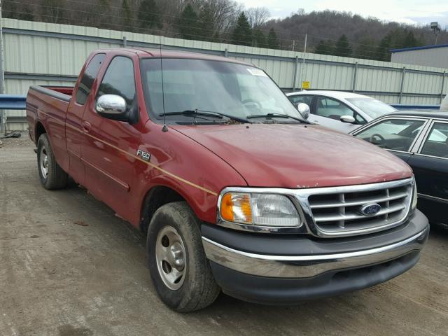 2FTRX172X2CA95078 - 2002 FORD F150 RED photo 1