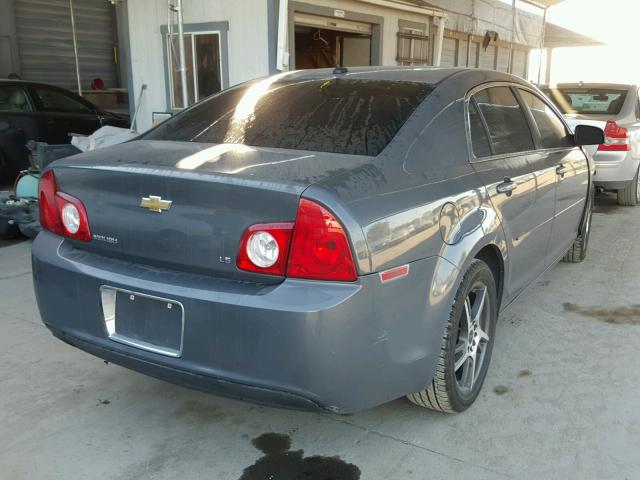 1G1ZG57B69F234329 - 2009 CHEVROLET MALIBU LS GRAY photo 4