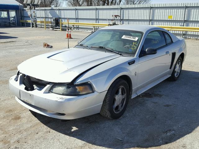 1FAFP40433F339472 - 2003 FORD MUSTANG SILVER photo 2