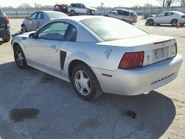 1FAFP40433F339472 - 2003 FORD MUSTANG SILVER photo 3