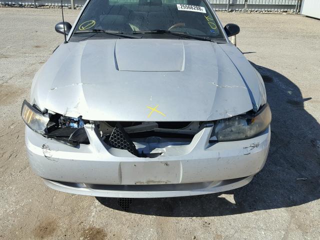 1FAFP40433F339472 - 2003 FORD MUSTANG SILVER photo 9