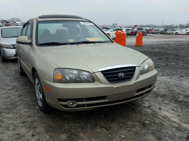 KMHDN46D45U169776 - 2005 HYUNDAI ELANTRA GL GOLD photo 1