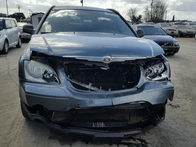 2C4GM48L05R333160 - 2005 CHRYSLER PACIFICA BLUE photo 9