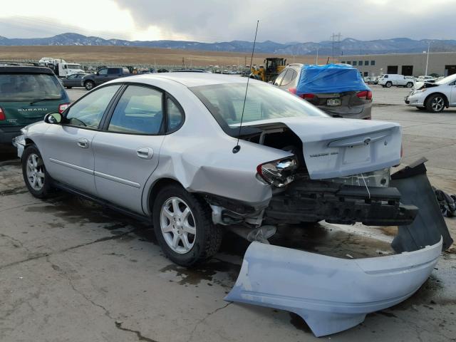 1FAFP56U07A184945 - 2007 FORD TAURUS SEL SILVER photo 3