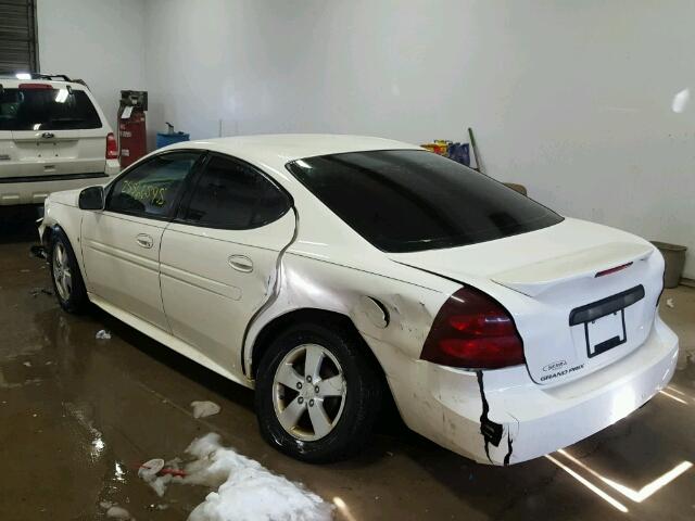 2G2WP552271148635 - 2007 PONTIAC GRAND PRIX WHITE photo 3