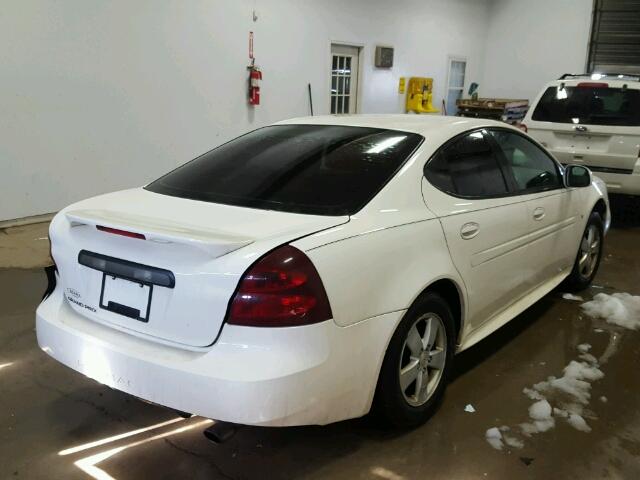 2G2WP552271148635 - 2007 PONTIAC GRAND PRIX WHITE photo 4