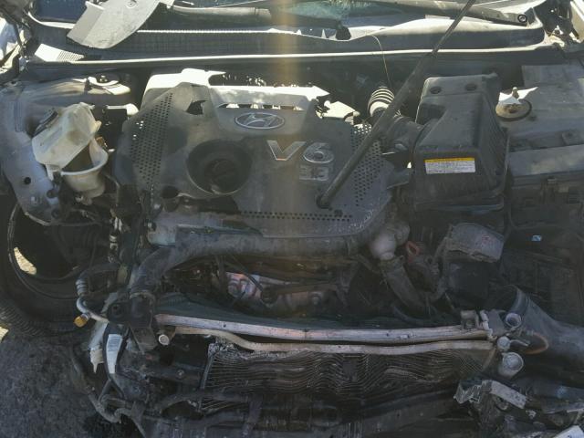 5NPEU46F36H104958 - 2006 HYUNDAI SONATA GLS GRAY photo 7