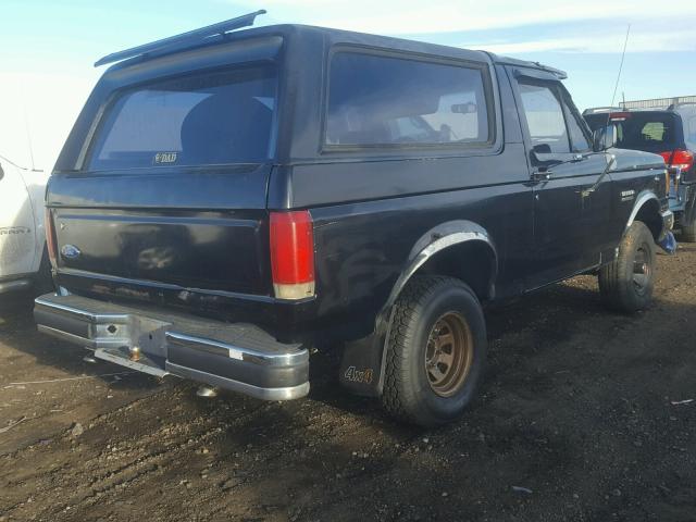 1FMEU15N8LLA99489 - 1990 FORD BRONCO U10 BLACK photo 4