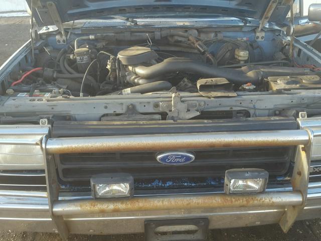 1FMEU15N8LLA99489 - 1990 FORD BRONCO U10 BLACK photo 7