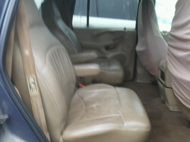 1FMRU15L3YLA09205 - 2000 FORD EXPEDITION BLUE photo 6