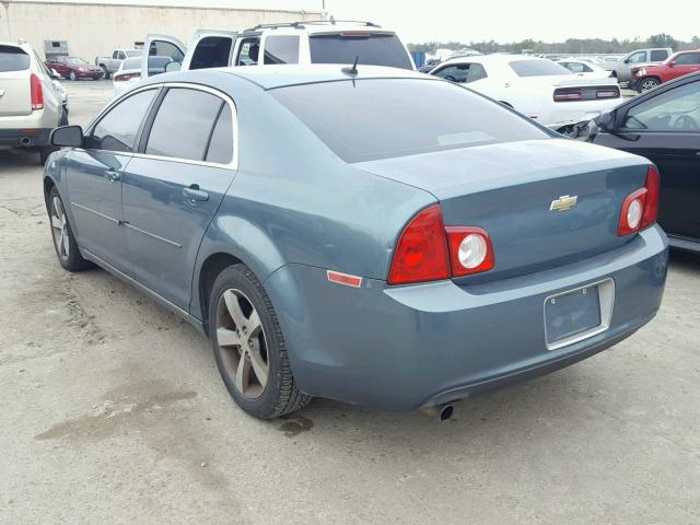 1G1ZJ57B49F180479 - 2009 CHEVROLET MALIBU 2LT TEAL photo 3