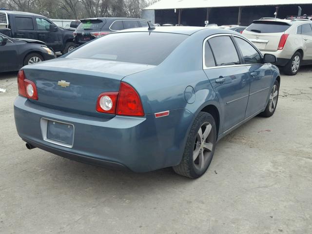 1G1ZJ57B49F180479 - 2009 CHEVROLET MALIBU 2LT TEAL photo 4