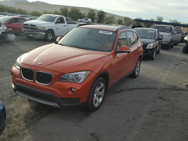 WBAVM1C5XEVW49948 - 2014 BMW X1 SDRIVE2 橙色 照片 2