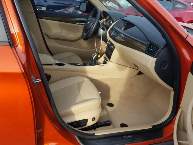 WBAVM1C5XEVW49948 - 2014 BMW X1 SDRIVE2 橙色 照片 5
