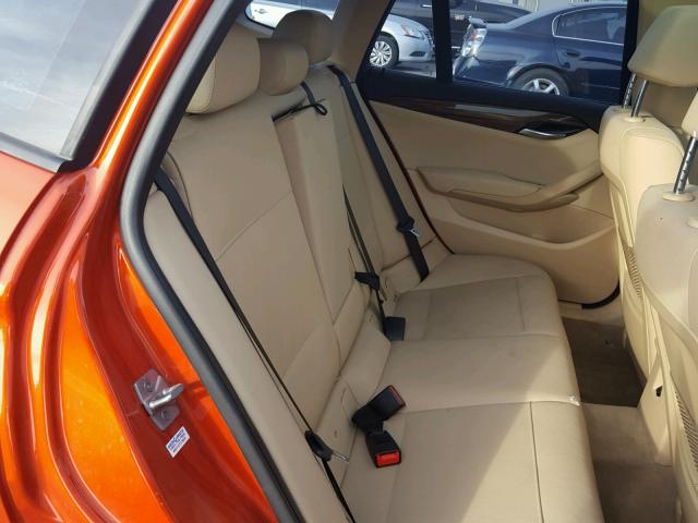 WBAVM1C5XEVW49948 - 2014 BMW X1 SDRIVE2 ORANGE photo 6