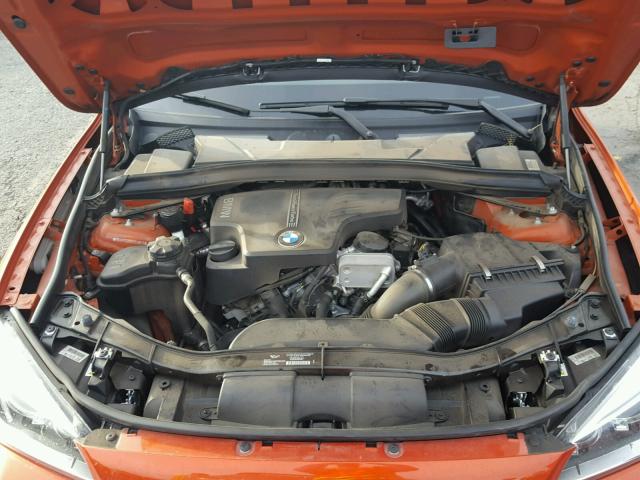 WBAVM1C5XEVW49948 - 2014 BMW X1 SDRIVE2 橙色 照片 7