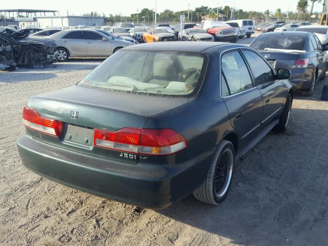 1HGCG56492A169268 - 2002 HONDA ACCORD LX GREEN photo 4