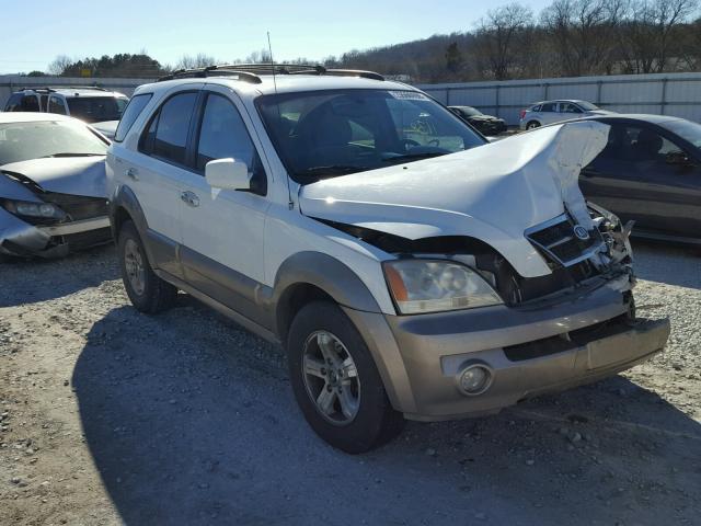 KNDJD733545183864 - 2004 KIA SORENTO EX WHITE photo 1