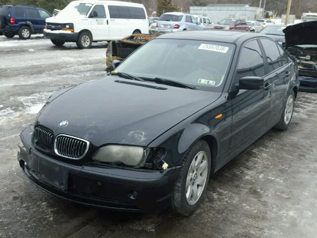 WBAET37444NJ83058 - 2004 BMW 325 I BLACK photo 2