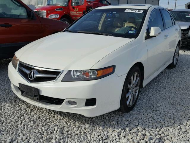 JH4CL96827C011949 - 2007 ACURA TSX WHITE photo 2