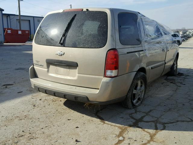 1GNDV23148D103906 - 2008 CHEVROLET UPLANDER L GOLD photo 4