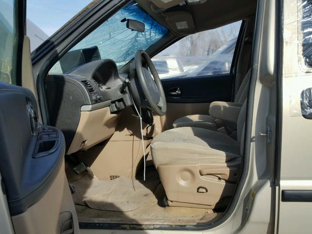 1GNDV23148D103906 - 2008 CHEVROLET UPLANDER L 金色 照片 5