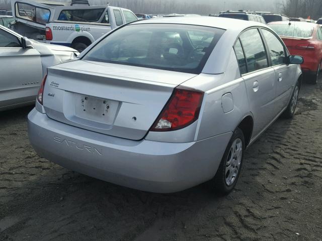 1G8AJ52FX3Z173213 - 2003 SATURN ION LEVEL SILVER photo 4