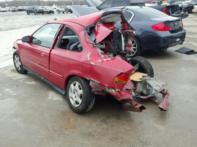 1HGEJ8245YL034187 - 2000 HONDA CIVIC EX Qırmızı foto 3