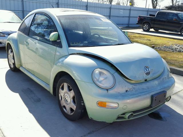 3VWCC21C9YM455735 - 2000 VOLKSWAGEN NEW BEETLE 绿色 照片 1