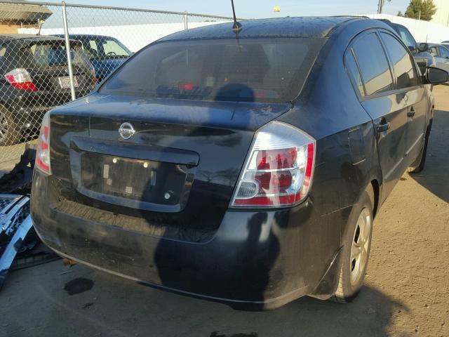 3N1AB61E59L652630 - 2009 NISSAN SENTRA 2.0 BLACK photo 4