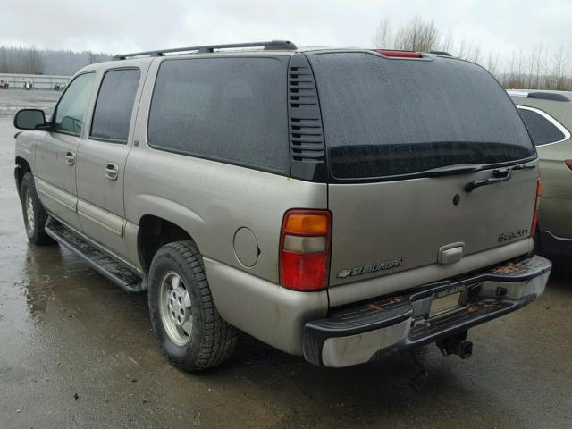 3GNFK16Z93G152964 - 2003 CHEVROLET SUBURBAN K BEIGE photo 3