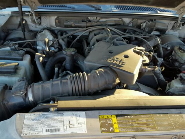 1FMYU60E93UA78288 - 2003 FORD EXPLORER S SILVER photo 7