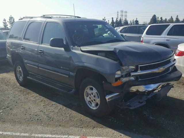 1GNEC13T11R150146 - 2001 CHEVROLET TAHOE C150 GRAY photo 1