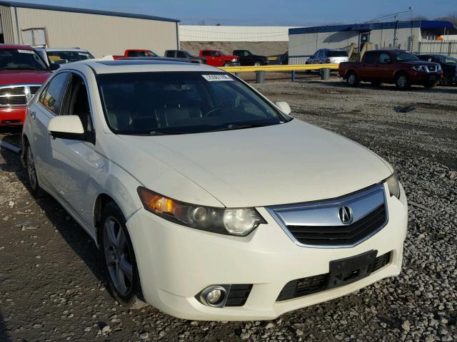 JH4CU2F67BC007164 - 2011 ACURA TSX WHITE photo 1