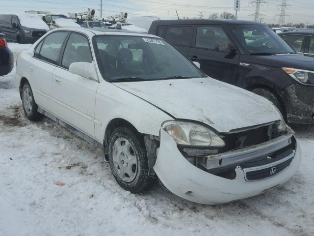 JHMEJ864XYS001652 - 2000 HONDA CIVIC EX თეთრი ფოტო 1