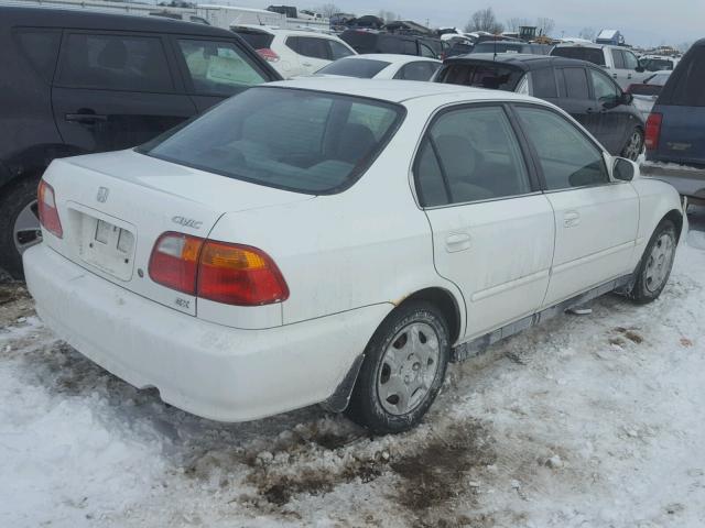 JHMEJ864XYS001652 - 2000 HONDA CIVIC EX თეთრი ფოტო 4
