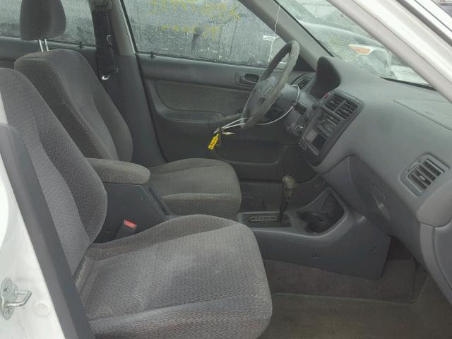 JHMEJ864XYS001652 - 2000 HONDA CIVIC EX თეთრი ფოტო 5