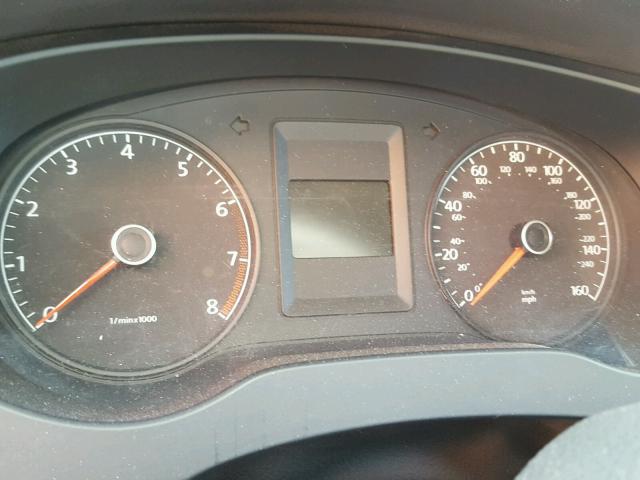 3VW2K7AJ4EM410305 - 2014 VOLKSWAGEN JETTA BASE 红色 照片 8