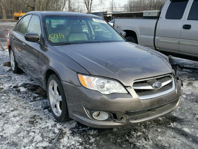 4S3BL626087209973 - 2008 SUBARU LEGACY 2.5 BROWN photo 1