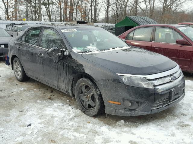 3FAHP0HA0AR420067 - 2010 FORD FUSION SE BLACK photo 1